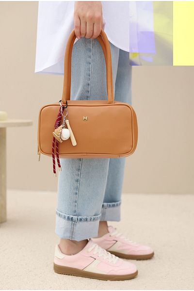 HEQA Long Handle Bag Light Tan