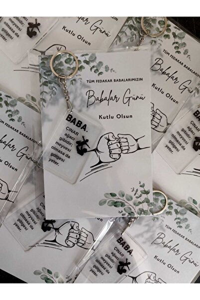 shop Breloc din plexiglas cadou pentru ziua tatălui 10 buc