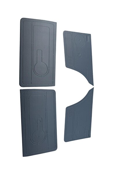 Genel Markalar TOFAŞ KAPI DÖŞEMESİ ŞAHİN KARTAL SİYAH DÜZ 4 KAPI TAKIM