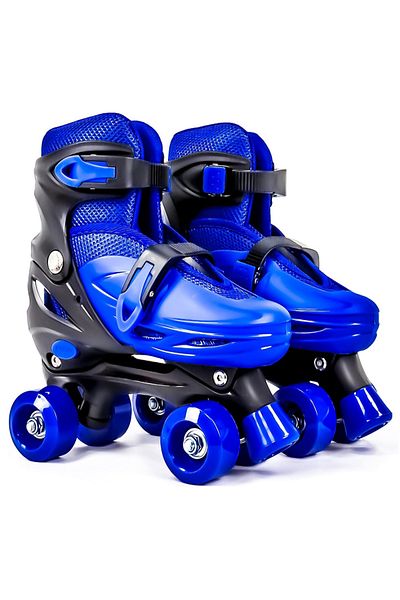 rexa Adjustable Roller Skates Size 30-34, Mesh Design, Roller Skates For Boys and Girls