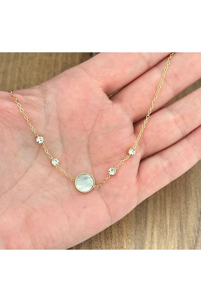 lolajewelry Luxury Sterile Gold Color Coral Steel Anklet