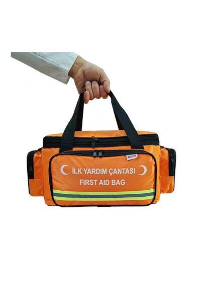 Dedeks İlk Yardım Ve Acil Müdahale Muayene Çantası Turuncu Model-3