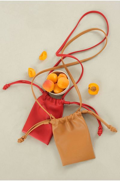 HEQA Mini Pouch Bag Brown