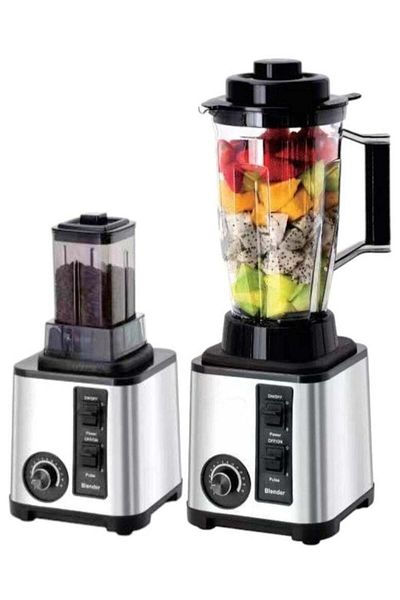 BARDEFU Multifunctional Stainless Steel 2 in 1 4500W Blender Meat Food Grinder Mixer