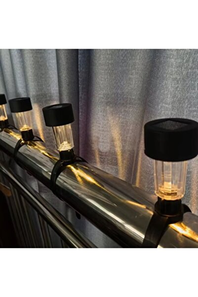 gaman Güneş Enerjili Balkon Demiri İçin Kelepçeli Solar Aydınlatma Dekoratif ...