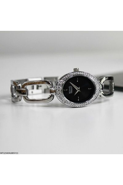 MICHAEL TOMMY Mt325009Lbbsy33 Women Wrist Watch with Steel Band