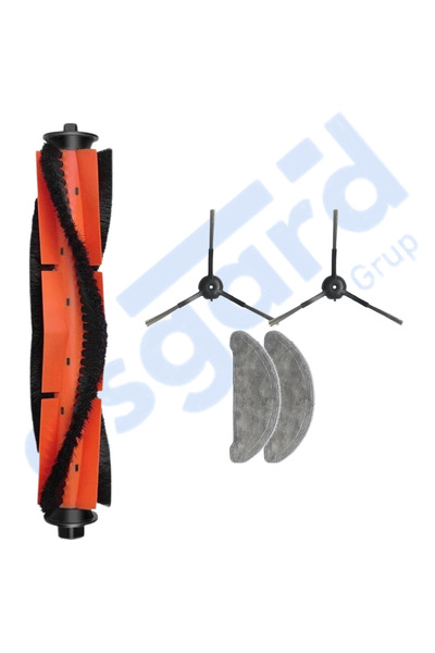 Asgard Grup Roidmi Eve - Compatibil cu Eve Plus 1 perie principală 2 perii laterale 2 mopuri