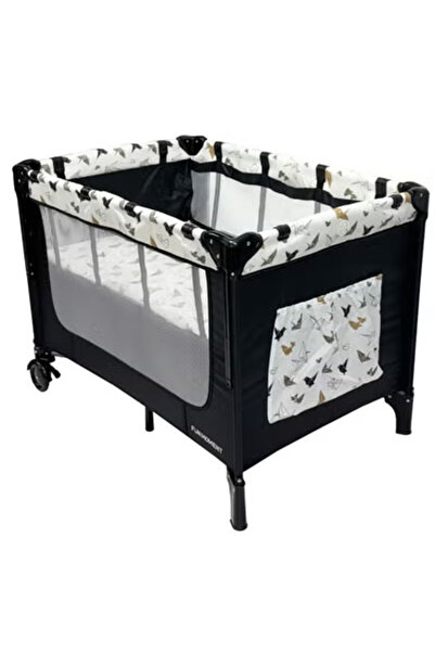 Fun Moment سرير أطفال وسرير قابل للطي