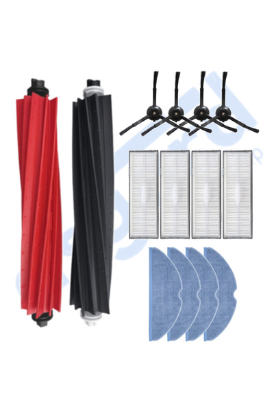 Asgard Grup متوافق مع ROBOROCK S8، S8+، S8 PRO ULTRA، 1 فرشاة رئيسية، 4 فرشاة...