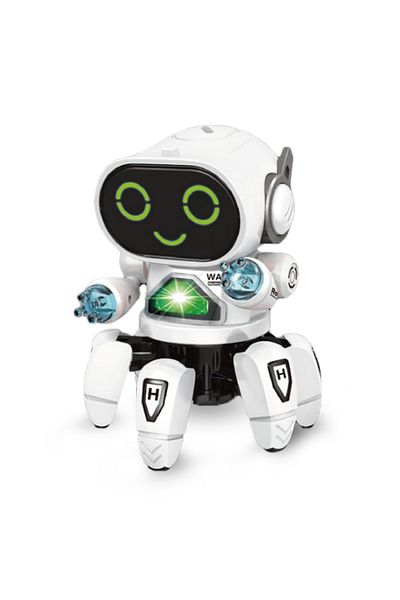 PLAYZO Robot Bot Pioneer – Musical Light-Up Dancing Robot Toy for Kids Interactive Movement