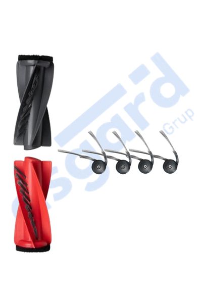 Asgard Grup Roborock Qrevo Curv Compatible 1 Main Brush 4 Side Brushes