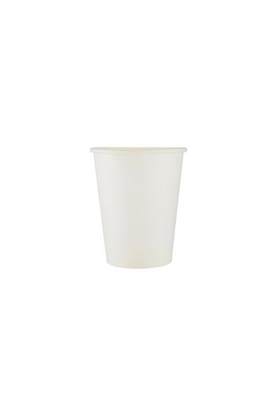 Hotpack White Heavy Duty Paper Cup, 8oz, 1000 Pieces
