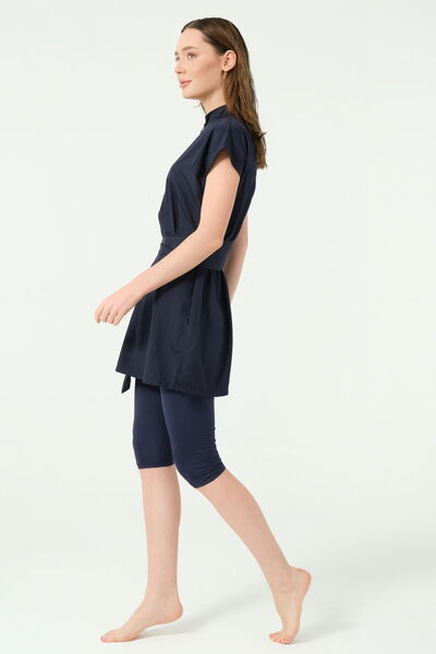 ALFASA Spor Yarım Kol Yarı Kapalı Mayo