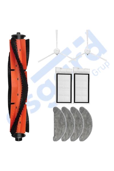 Asgard Grup Roidmi Eve - Eve Plus Compatible 1 Main Brush 2 Side Brushes 2 Filters 4 Mops