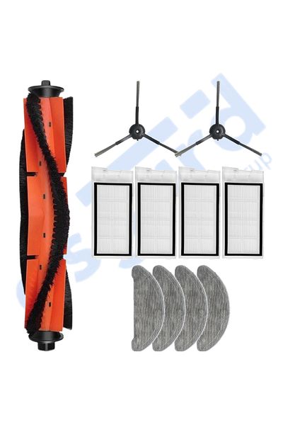 Asgard Grup Roidmi Eve - Eve Plus Compatible 1 Main Brush 2 Side Brushes 4 Filters 4 Mops