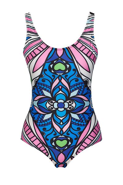 SAILOR moda Pareolu Crew Neck Swimsuit