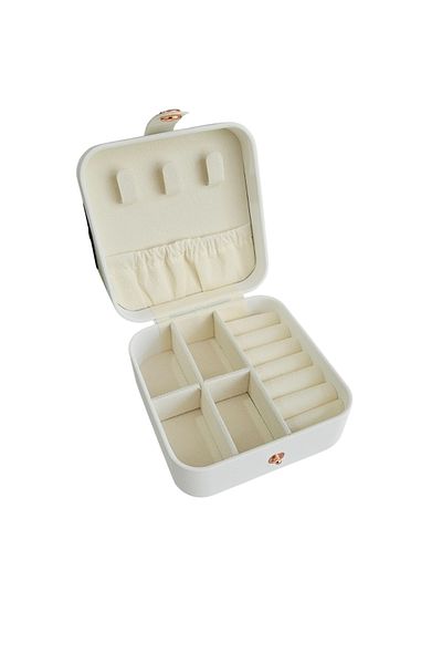 ÖZER KUTU Leather Mini Size Jewelry, Travel and Jewelry Bag, Box (10X10 cm)