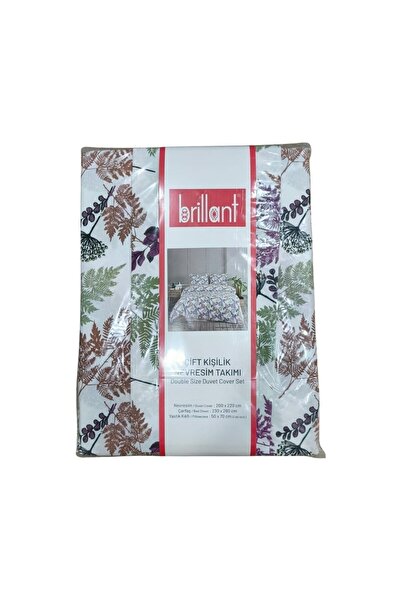 Brillant Çift Kişilik Desenli Nevresim Takımı