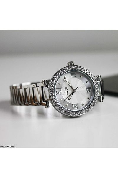 MICHAEL TOMMY Mt325004Lbb92 Women Wrist Watch with Steel Band