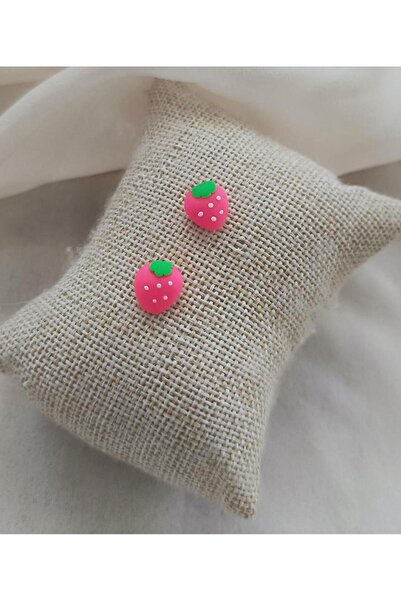 Hd Marketim أقراط الفراولة والفواكه الصغيرة للنساء والفتيات الصغيرات وإكسسوارات المجوهرات