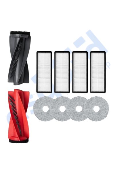 Asgard Grup Roborock Qrevo Curv Compatible 1 Main Brush 4 Filters 4 Mops