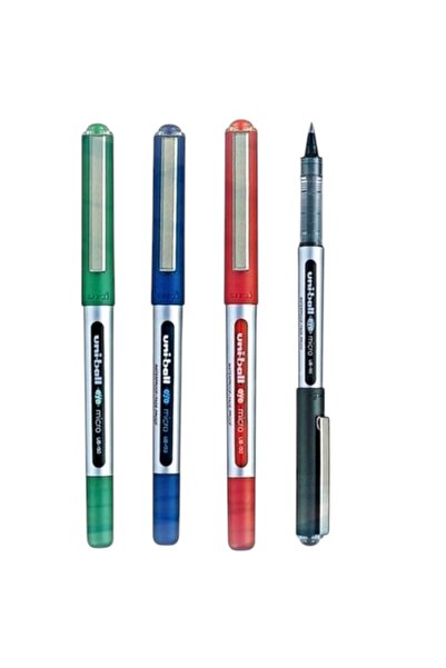 UNİ-BALL UNİBALL EYE MİCRO ( 0.5 ) MAVİ-KIRMIZI-SİYAH- YEŞİL ROLLER KALEM ( D...