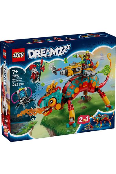LEGO LEGO DREAMZzz set - Mateo's Fire Chameleon (71492)