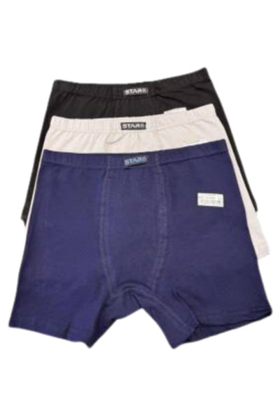 Star مجموعة من 3 ملابس داخلية للأولاد بحزام قطني من الليكرا