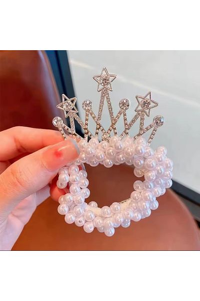 synshop Balerina Coreeană Lolita Stil Perle Perle Printesa Coc Coroana Aniversare Aniversare