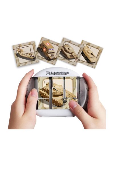 rexa Animal Rotating Puzzle – Educational Spin & Match Toy for Kids