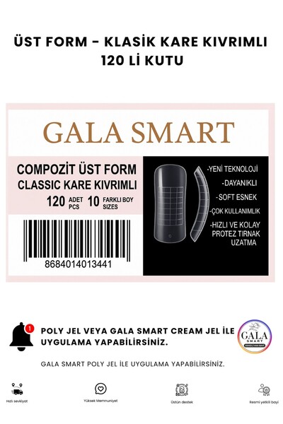 gala smart Üst Form Dual Form Tips