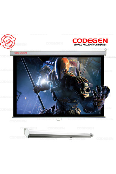 CODEGEN AX-24 ستارة عرض 240x200 مع خلفية سوداء (يمكن تعليقها على الحائط/السقف)