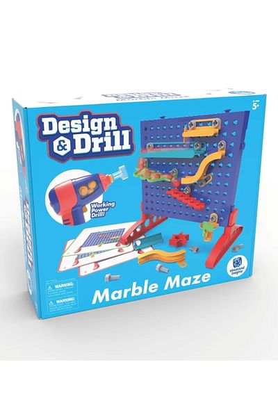 Brands For Less Educational Insights Learning Resources Design & Drill Marble Maze, Fine Motor Skills Building Toy