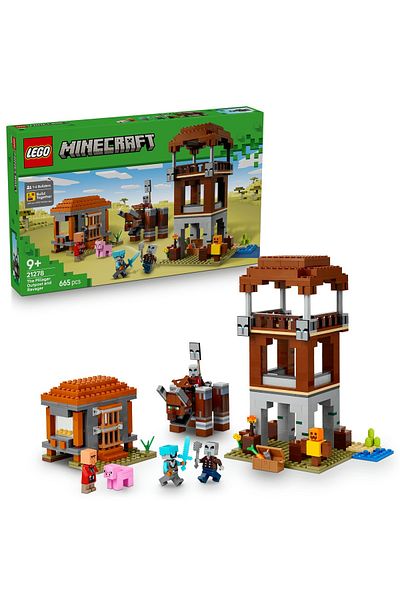 LEGO LEGO Minecraft Set - The Looter and Destroyer Outpost (21278)