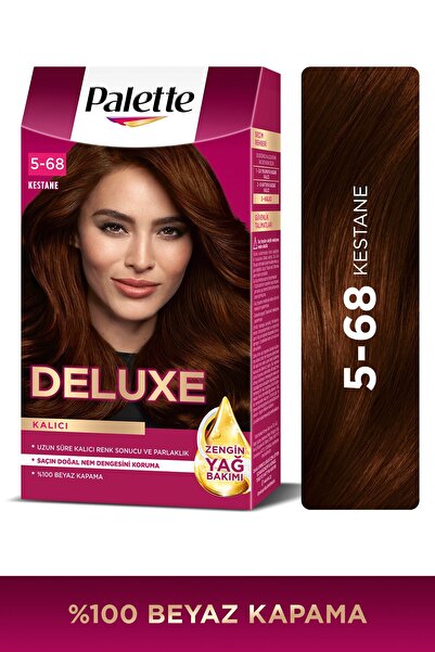 Palette DELUXE KİT SAÇ BOYASI-5.68-KESTANE