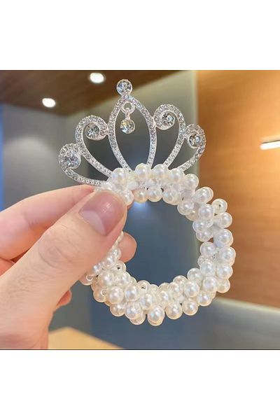 synshop Balerina Coreeană Lolita Stil Perle Perle Printesa Coc Coroana Aniversare Aniversare