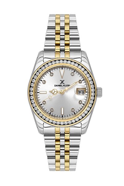Daniel Klein Dk102-dk.1.13715-3 Altın Kaplama Taşlı Kadın Kol Saati