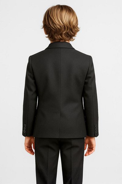 SIRRI Boy's 5 Piece Modern Cut Suit (Age 2-13)