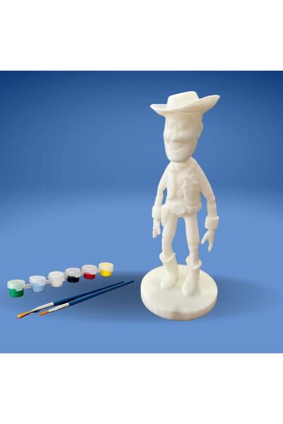 Mia Woody ( Toy Story) 3D Figür Boyama Seti