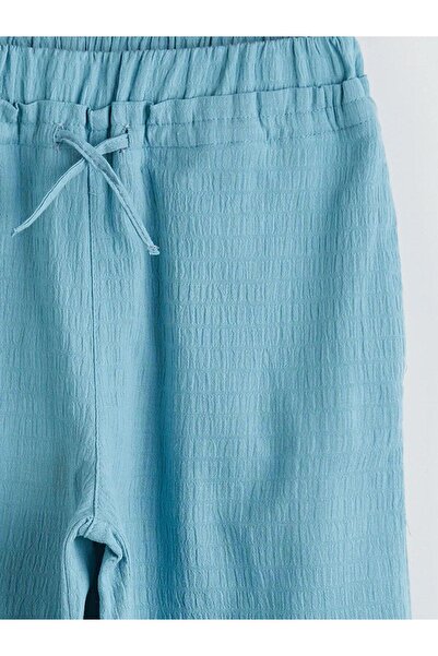 LC Waikiki Lcw Kids Buy Elastic Textured Girl's Trousers (S5)