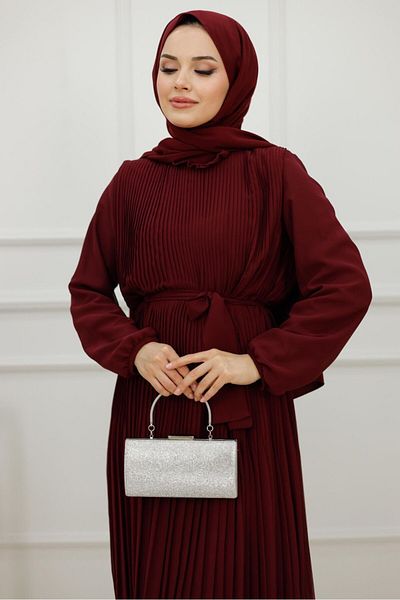 VALENS BOUTİQUE Women's Hijab Evening Dress
