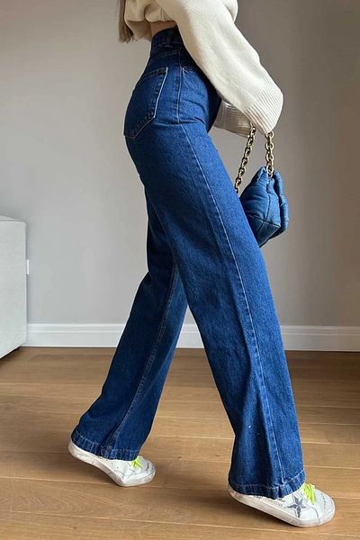 Livik Pantaloni de damă din Lycra elastici, personalizați, cu picioare largi