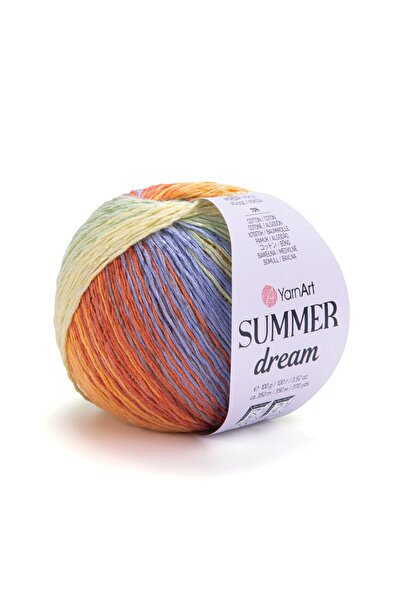 Yarnart Summer Dream 70% Cotton,30% Viscose El Örgü Ipliği