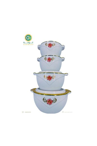 Generic Modern 4-piece Reem case set with a shiny gold frame