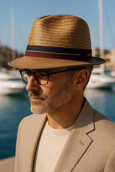 LAGRANZE Father's Day Gift Men's Fedora Hat