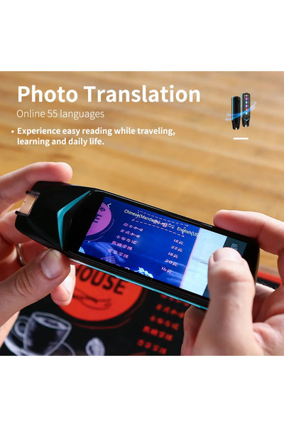 CHOOSEAX Smart, portable translator - 112 languages, 3.99″ screen
