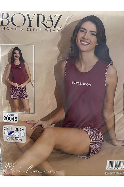 BOYRAZ Very Stylish and Comfortable Summer Pjs from Modal Fabric for Summer