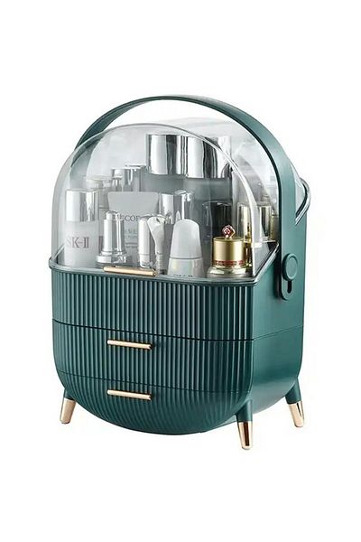 TECOS Portable Organizer For Cosmetics, Jewelry And Makeup Products,