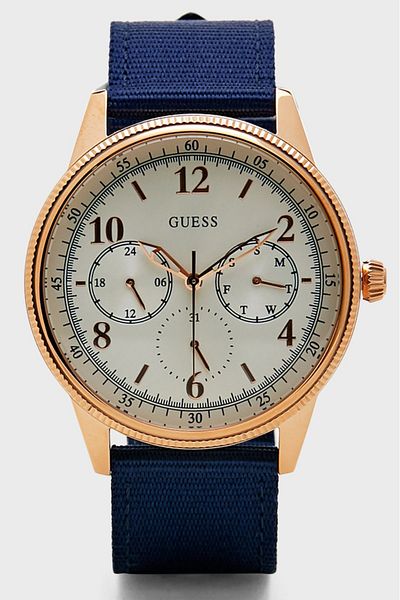 Guess Men's Watch, Guess, Aviator W0863G4