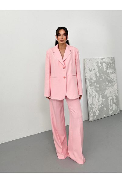Juste Pleated Palazzo Pants Pink